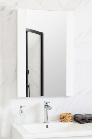 Mobilier Baie - Oglinda ECO PROMO, alb, 45x68 cm