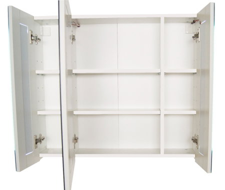 Oglinzi LED - Oglinda cu iluminare LED EDGE, alb, 80x68 cm