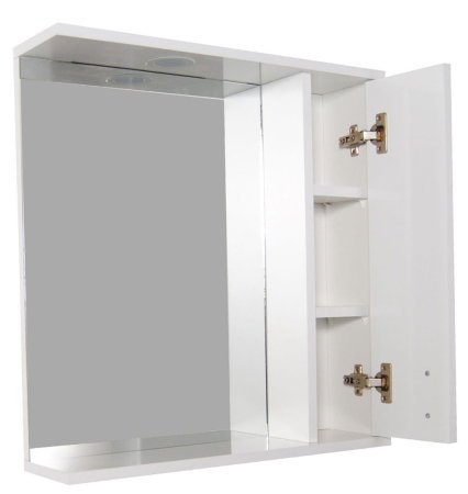 Mobilier Baie - Oglinda PROMO, montata, alb, 60x60 cm