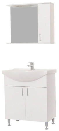 Mobilier Baie - Oglinda PROMO, alb, 65x60 cm