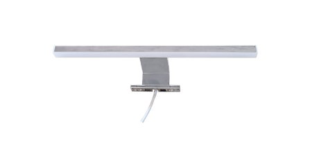 Oglinda cu iluminare LED, SERENA, alb, 80x68 cm [4]