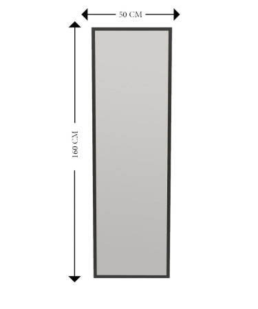 Oglinda TESSA, 50x2,2x160 cm [5]