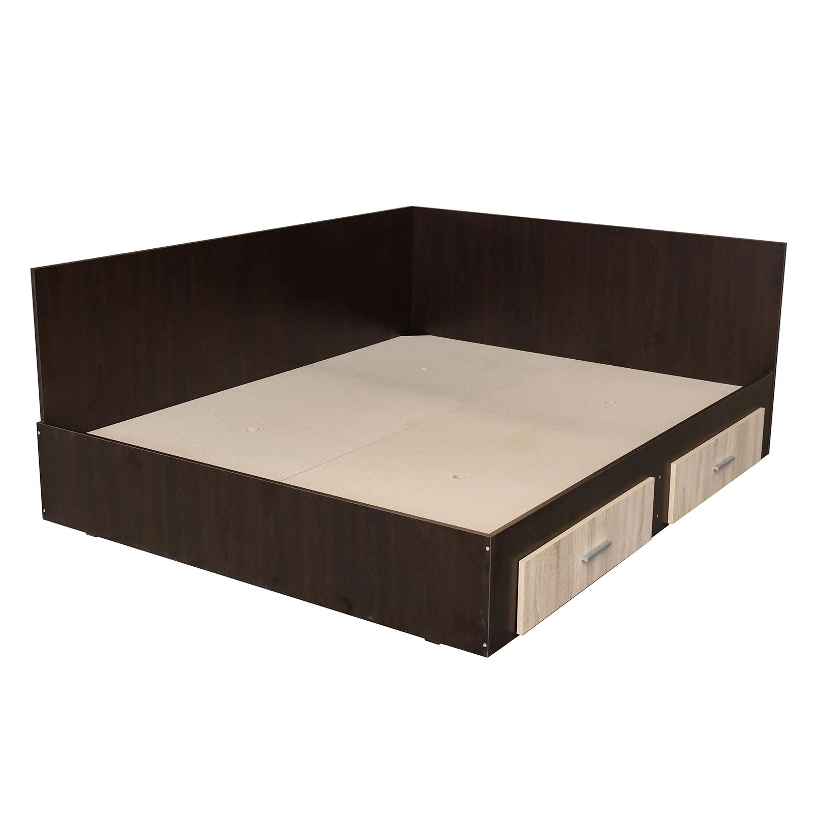 Pat Colt Alma Drept 180x200 cm, cu 2 sertare laterale pe role, colt interschimbabil - ExpoMob [4]