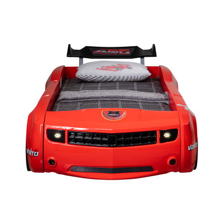 Paturi Copii Masini - Pat pentru copii masina CAMARO, cu leduri, 90x190 cm  - ExpoMob
