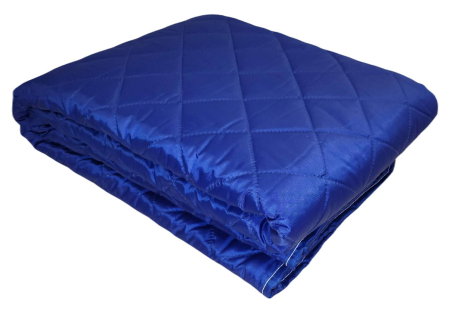 Articole Textile - Patura cocolino picnic impermeabila 3 straturi, PolarTech Somnart, 150x200, albastru + gri inchis