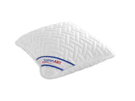 Articole Textile - Perna 60x60cm Somnart, Hygiena, hipoalergenica, bilute Superball, 100% fibra poliester