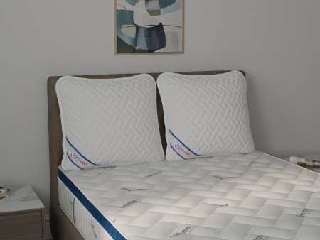 Perna 70x70cm Somnart, Hygiena, hipoalergenica, bilute Superball, 100% fibra poliester [9]