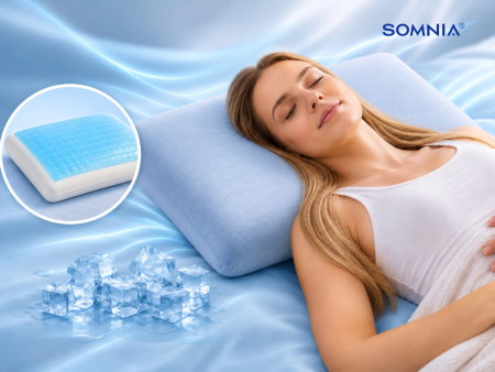 Perna cu memorie Gel Cool Plus 40x60 cm [5]