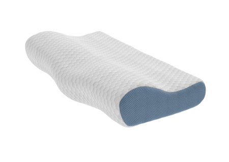 Perna ergonomica Memory Somnia 3D Air Mesh, sustinere exacta pentru gat si cap, 30x50 cm [6]