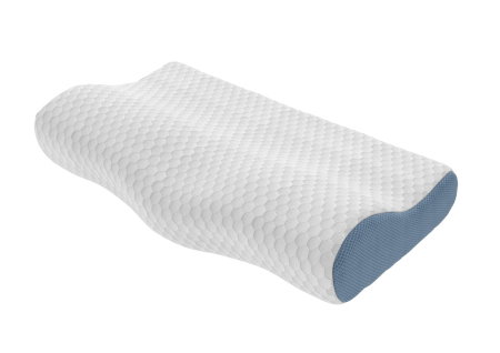 Perna ergonomica Memory Somnia 3D Air Mesh, sustinere exacta pentru gat si cap, 30x50 cm [8]