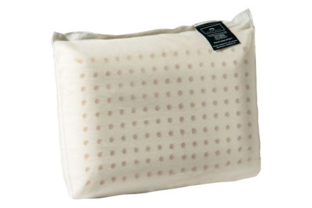 Expediere in 48 ore - Perna Latex Natural Puiutul Mamei Somnart Baby Latex, joasa, 40x30x4, crem