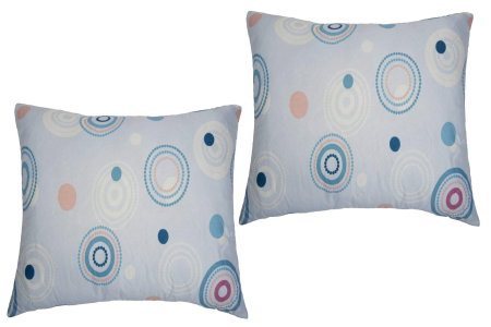 Perne decorative - Perna matlasata Circles Somnart 70x70 cm, microfibra