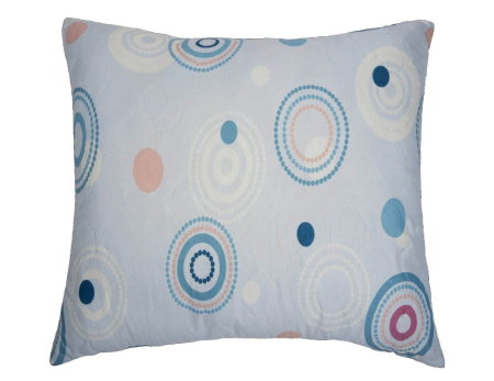 Perne decorative - Perna matlasata Circles Somnart 70x70 cm, microfibra