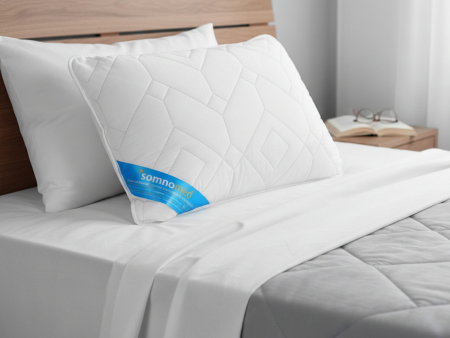 Perna Somnomed Antimicrobiana lavabila la 95°C - 50 x 70 cm, ambalata la geanta cu manere [11]