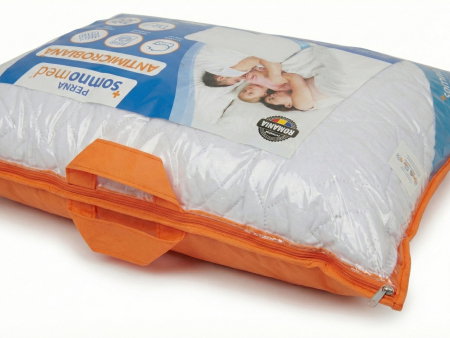 Perna Somnomed Antimicrobiana lavabila la 95°C - 50 x 70 cm, ambalata la geanta cu manere [14]