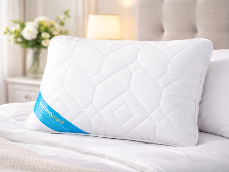 Perna Somnomed Antimicrobiana lavabila la 95°C - 50 x 70 cm, ambalata la geanta cu manere [8]