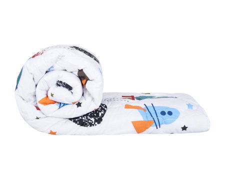 Articole Textile - Pilota bumbac Somnart Rachete, 200x220cm, umplutura 300 gsm
