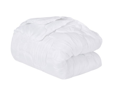 Articole Textile - Pilota de vara Viseo 150x210, microfibra alba, umplutura 200 gr/mp, vidata
