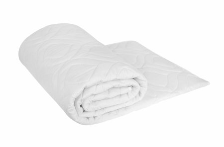 Produs în România - Pilota matlasata Ultrasleep Somnart, 150x200 cm, 250 g/mp, microfibra, matlasare ultrasonica, lavabila la 90°, alb