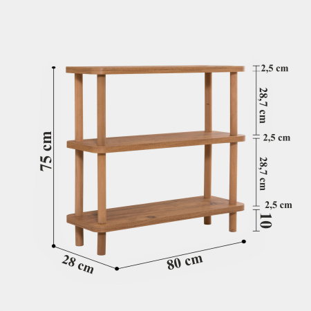 Raft STEP, 80x28x75 cm [5]