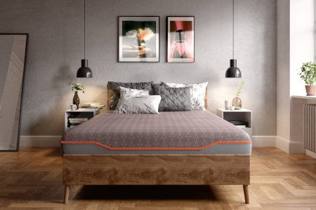 Saltea cu memorie și arcuri individuale SomnArt Supreme Pocket Multilayer 90x200, înălțime 24 cm, husă detașabilă, fermitate medie [0]