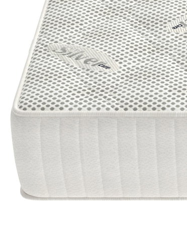 Saltea cu memorie si arcuri Silver Evolution Pocket Spring, Horeca, 200x200, inaltime 30 cm, husa tricot Silver, fermitate medie [8]