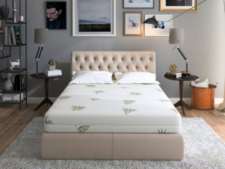 Saltea cu memorie Somnart XXL Memory Plus 90x200, înălțime 25 cm, pentru persoane supraponderale, husă Aloe Vera detașabilă, rulată, fermitate mare [9]