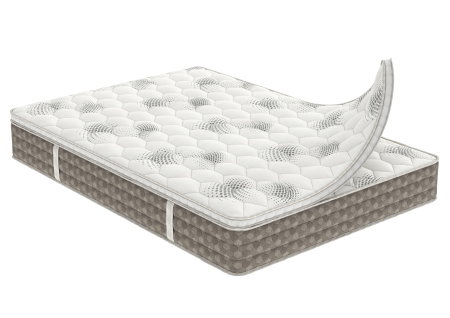 Saltea cu memorie Somnia DuoFlex 90×200, înălțime 27 cm, cu topper integrat, detasabil, fermitate mediu-tare [21]