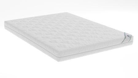 Saltea cu spumă poliuretanică Somnart HypoallergenicMed Bumbac 120x200, înălțime 16 cm, hipoalergenică, husă cu fermoar, rulată, fermitate medie [5]