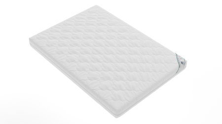 Saltea cu spumă poliuretanică Somnart HypoallergenicMed Bumbac 120x200, înălțime 16 cm, hipoalergenică, husă cu fermoar, rulată, fermitate medie [6]