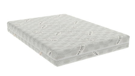 Saltea cu spuma poliuretanica Somnexpert Silver FORTE, 180x200, inaltime 20 cm, ortopedica, husa tricot Silver lavabila, manere, fermitate mare [6]