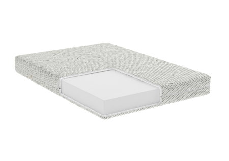 Saltele cu Spumă - Saltea cu spuma poliuretanica Somnexpert Silver FORTE, 160x200, inaltime 20 cm, ortopedica, husa tricot Silver lavabila, manere, fermitate mare