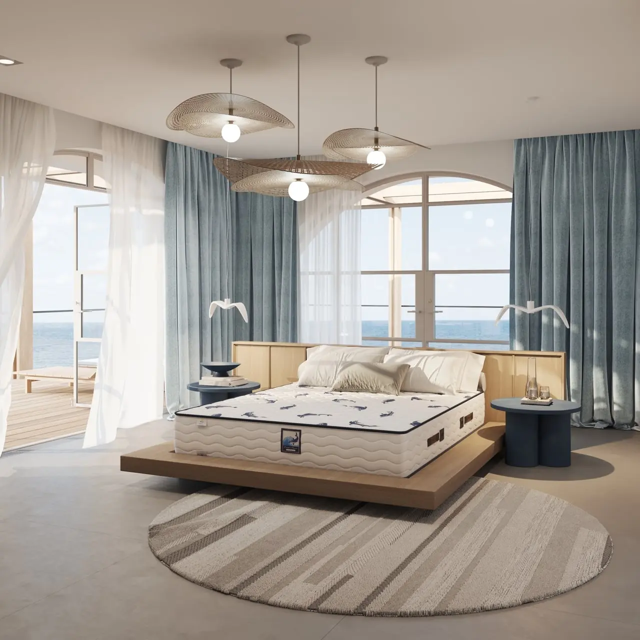 Saltele cu Arcuri Pocket - Saltea OCEAN'S DREAM cu arcuri, 160x200 cm, H 30 cm - ExpoMob