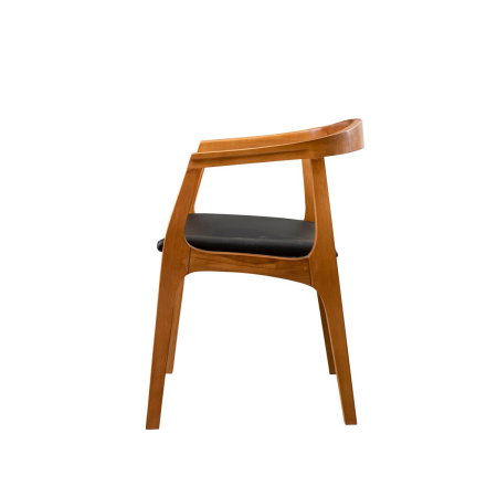 Scaune Dining - Scaun ALBERO44, nuc, 50x53x70 cm