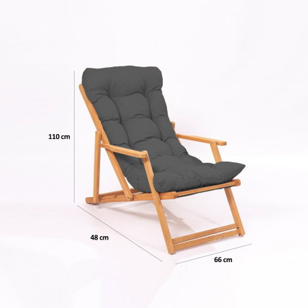 Scaun de gradina MY008, 50x50x81 cm [6]