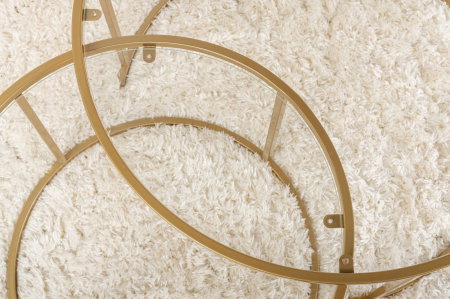 Set 2 masute de cafea GOLD-80-60, 80x80x43 cm [5]
