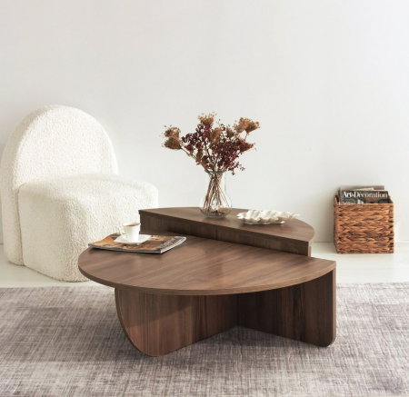 Set 2 masute de cafea PODIUM, 90x60x30 cm [1]