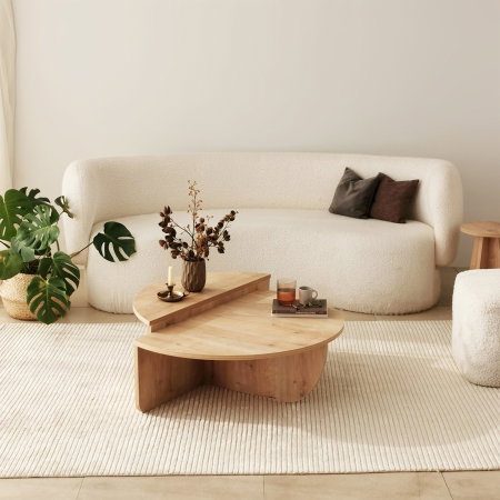 Set 2 masute de cafea PODIUM, 90x60x30 cm [1]