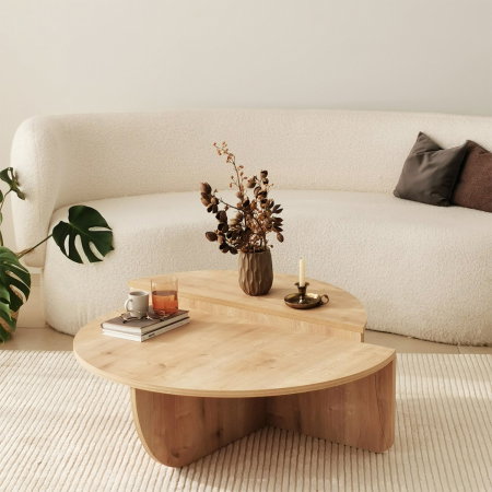 Set 2 masute de cafea PODIUM, 90x60x30 cm [2]