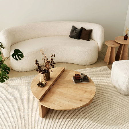 Set 2 masute de cafea PODIUM, 90x60x30 cm [3]