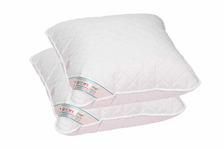 Textile cu Reducere - Set 2 perne 50x70 cm si 2 perne 40x40 cm HypoallergenicMed Somnart, microfibra matlasata
