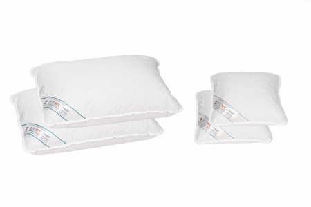 Textile cu Reducere - Set 2 perne 50x70 cm si 2 perne 40x40 cm HypoallergenicMed Somnart, microfibra matlasata