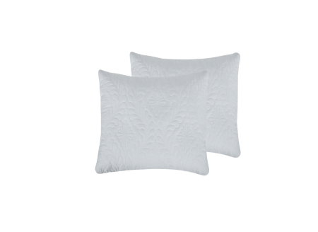 Set 2 Perne 60x60 Somnart Belina, microfibra, lavabile la masina, vidat, alb [4]