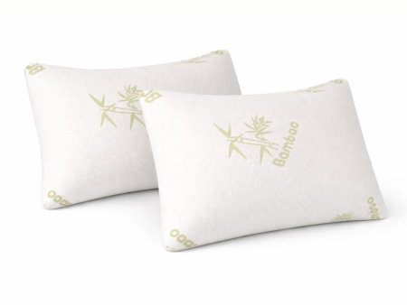 Set 2 perne Bamboo Memory Somnart, husa detasabila bambus, 50x70 cm [7]