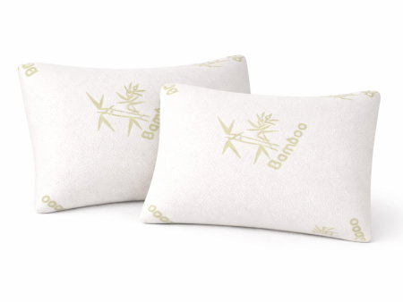 Set 2 perne Bamboo Memory Somnart, husa detasabila bambus, 50x70 cm [8]