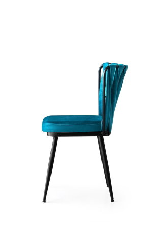 Scaune Dining - Set 2 scaune KUSAKLI, 43x43x82 cm