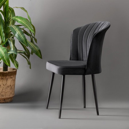 Scaune Living - Set 2 scaune RUBI, 52x42x85 cm
