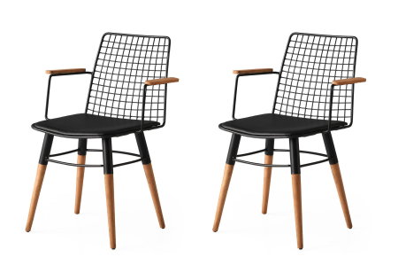 Scaune Living - Set 2 scaune TREND, 43x39x82 cm