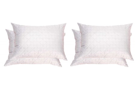 Articole Textile - Set 4 perne matlasate Somnart, 50x70 cm, microfibra cu fibre de carbon