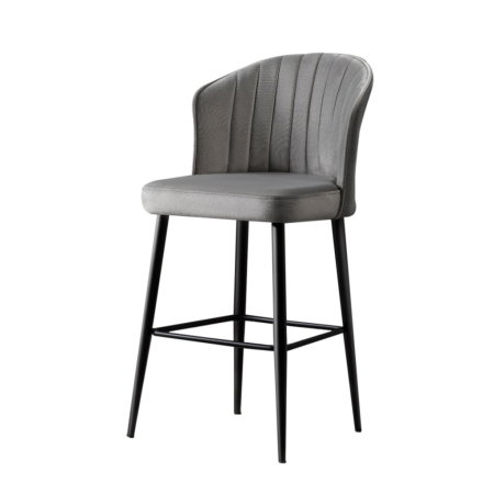 Scaune Bucatarie - Set 4 scaune de bar RUBI, 52x42x97 cm